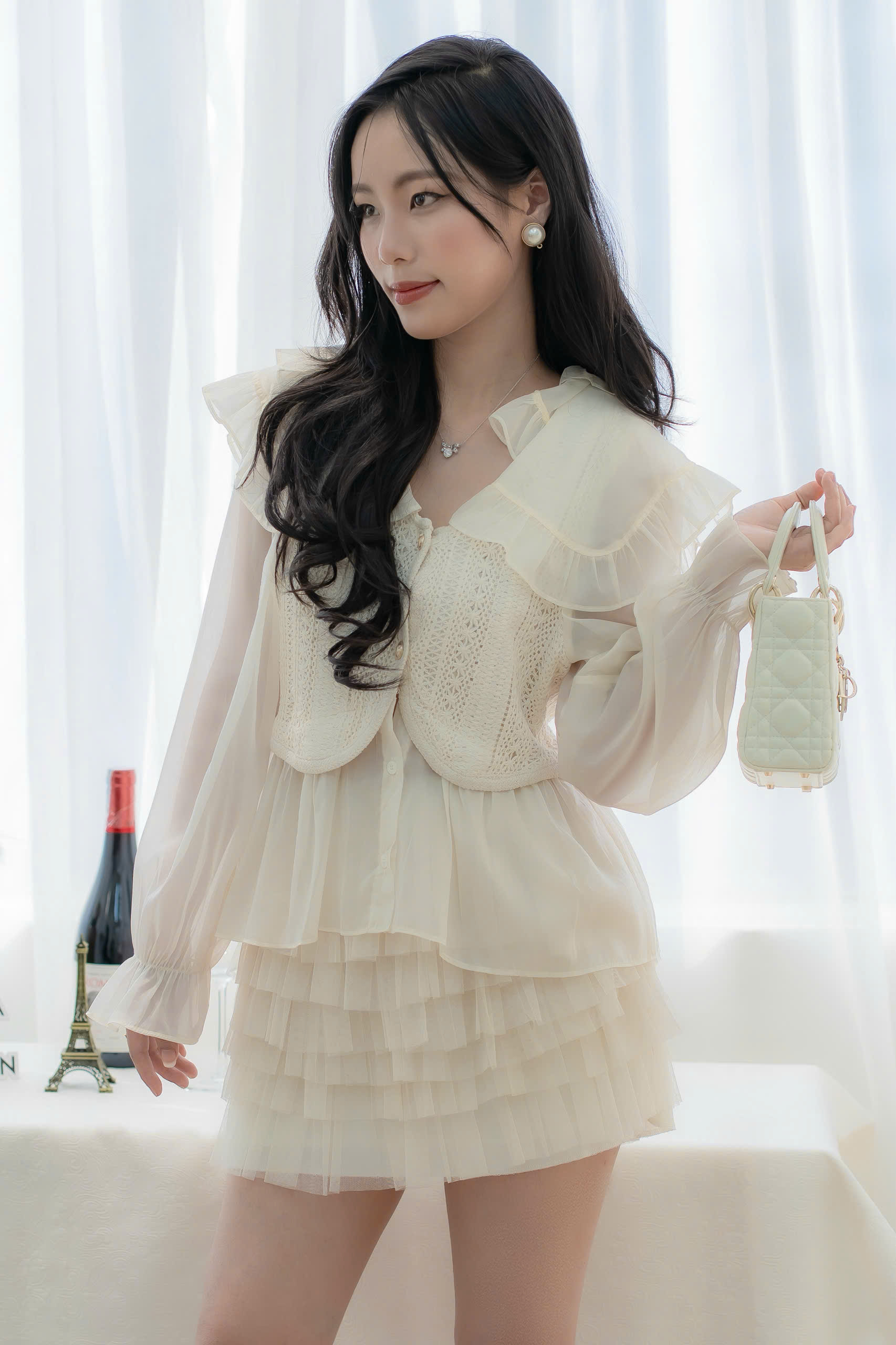 Set Majestia Ivory – Chân váy